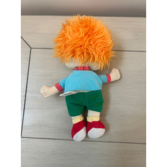 VTG Chuckie Rugrats Plush Doll Nickelodeon Vintage Toy 2000 Stuffed Animal - Picture 2 of 6